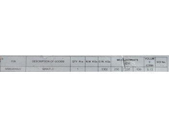 Новый Конусная дробилка Metso HP300 Bowl liner and Mantle: фото 4