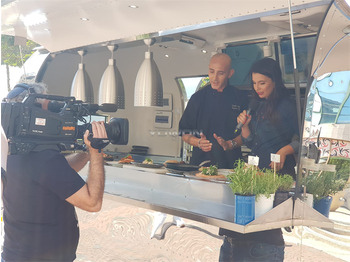Новый Торговый прицеп для транспортировки пищевых продуктов Yowon customized concession food trailer catering cart: фото 3