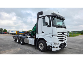 Крюковой мультилифт, Автоманипулятор Mercedes-Benz Arocs 3253 8X4*4 Fassi F295: фото 4