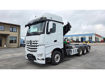 Крюковой мультилифт, Автоманипулятор Mercedes-Benz Arocs 3253 8X4*4 Fassi F295: фото 3