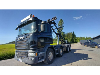 Портальный бункеровоз Scania R490 8x4 multilift vaijerilaite,napaperät: фото 2 Портальный бункеровоз Scania R490 8x4 multilift vaijerilaite,napaperät: фото 2