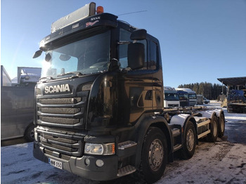 Портальный бункеровоз Scania R490 8x4 vaijerilaite,Euro6: фото 2