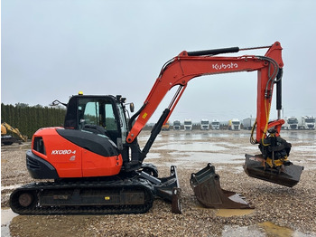 Мини-экскаватор Kubota KX 080-4 ENGCON: фото 5