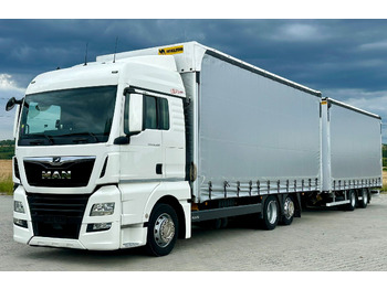Тентованный грузовик MAN TGX 26.460