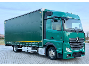 Тентованный грузовик MERCEDES-BENZ Actros 1845