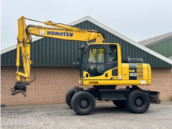 Колёсный экскаватор KOMATSU PW160
