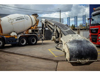Автобетоносмеситель MAN TGS 32.400BB+LIEBHERR 8M³+BAND/TAPIS 16m: фото 5