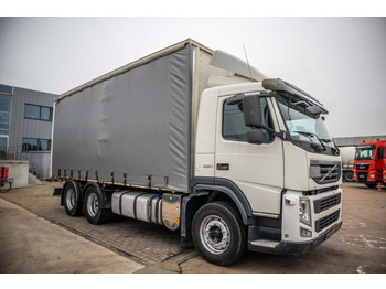 Тентованный грузовик Volvo FM 330-6x2-E5+10 pneus/tires: фото 2