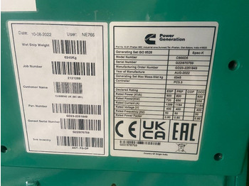 Новый Электрогенератор Cummins C900D5 - 900 kVA Open Genset - DPX-18527-O: фото 4