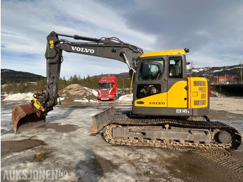 Экскаватор 2008 Volvo ECR145C - Engcon tiltrotator - Puss og graveskuff.: фото 2