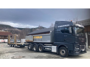 Крюковой мультилифт 2021 MAN TGX krokbil med dumperkasse og kranflak. 8X4 EURO 6: фото 5
