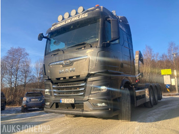 Крюковой мультилифт 2021 MAN TGX krokbil med dumperkasse og kranflak. 8X4 EURO 6: фото 4