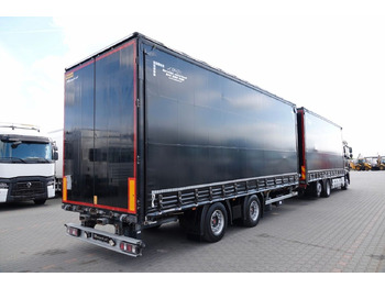 Тентованный грузовик DAF XF 480 / ZESTAW TANDEM / 120 M3 / PRZEJAZDOWY /: фото 3
