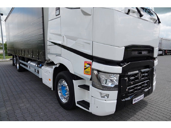 Тентованный грузовик Renault T 440 / 6X2 / SOLÓWKA / FIRANKA 9.5 M / I-PARK C: фото 5