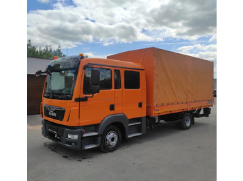 Тентованный грузовик MAN TGL 8.180