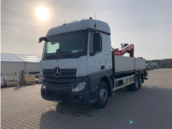 Новый Грузовик бортовой/ Платформа, Автоманипулятор Mercedes-Benz ACTROS F 2646 PALFINGER PK 20.501 L: фото 2
