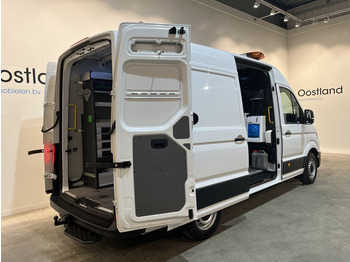 Цельнометаллический фургон, Грузопассажирский фургон Volkswagen Crafter 35 2.0 TDI L3H3 180 PK Servicebus / Bott Inrichting / Euro 6 / Trekhaak 3000 KG / 220V. / Airco / Navigatie / CarPlay / Cruise Control / PDC 85.250 KM !!: фото 2