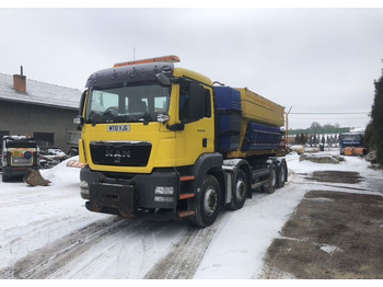 Коммунальная/ Специальная техника, Грузовик MAN TGS 32.360 8x4 piaskarka solarka schmidt euro5 pług: фото 4