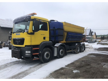 Коммунальная/ Специальная техника, Грузовик MAN TGS 32.360 8x4 piaskarka solarka schmidt euro5 pług: фото 3