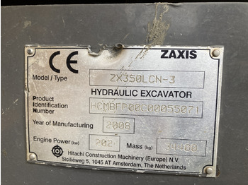 Гусеничный экскаватор HITACHI ZX350