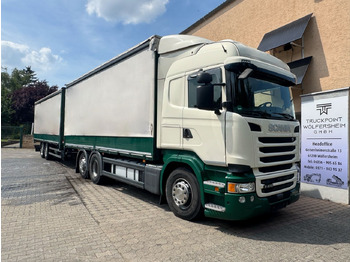 Тентованный грузовик SCANIA R 450