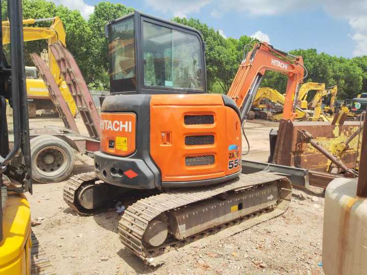 Мини-экскаватор HITACHI ZX55USR: фото 2