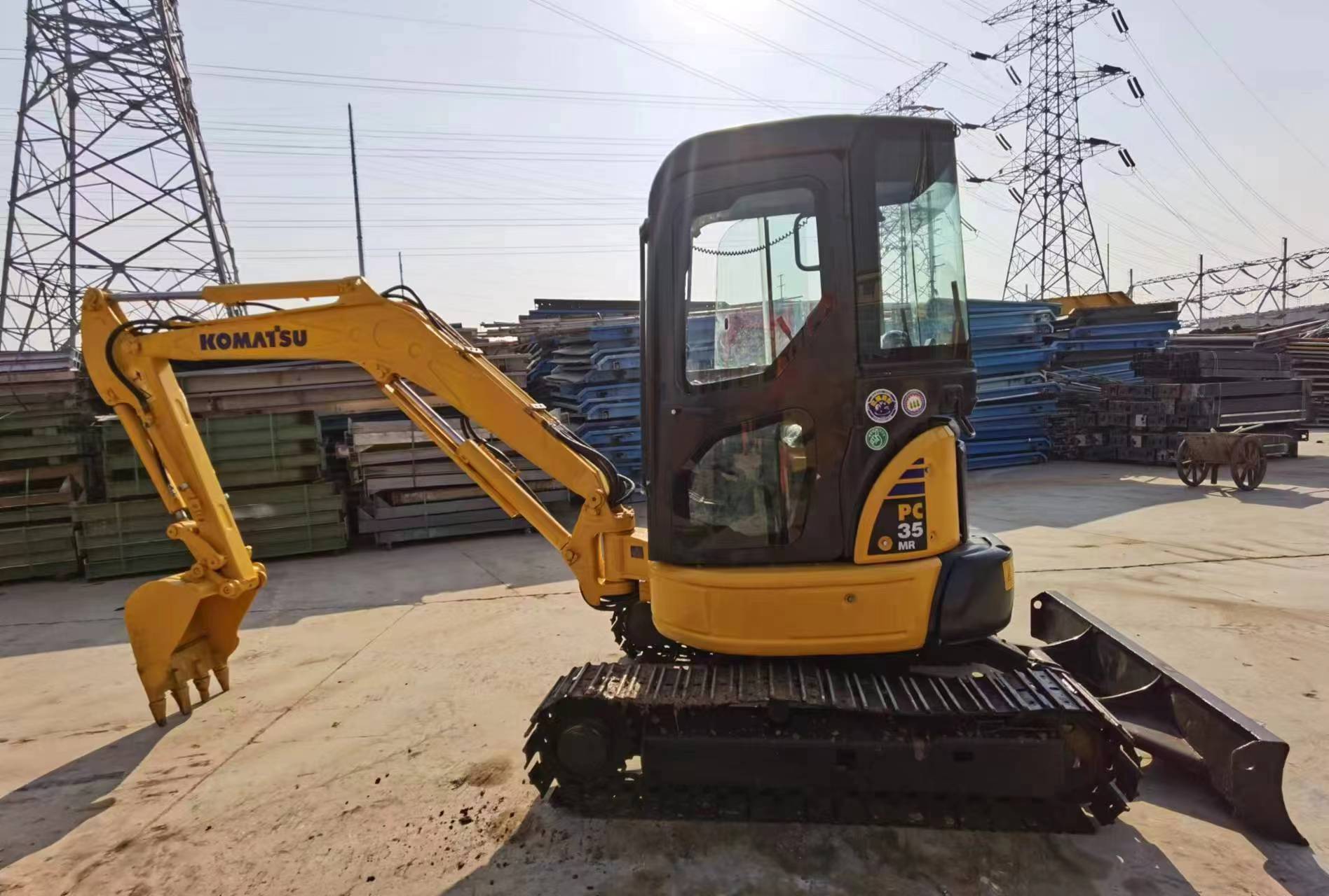 Мини-экскаватор KOMATSU PC35: фото 3