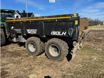 Сельскохозяйственный прицеп-самосвал 2020 Richard Western wf19DLH 2 axle dump trailer for tractor: фото 4