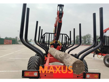 Новый Лесной прицеп NEW MAXUS 8t Forest Trailer with 2-ton Crane Warranty up to 10 YEARS НОВА прицепа лісова 8т Журавль 2т MAXUS Гарантія до 10 РОКІВ NOWA przyczepa leśna 8t Żuraw 2t MAXUS Gwarancja do 10 LAT: фото 5