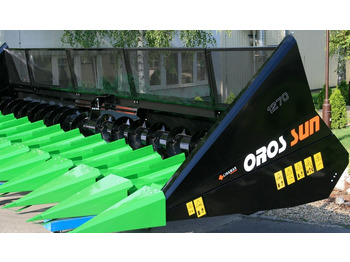 Новый Жатка для подсолнечника Oros SUN 1276 12 rzędowy, Nowe przystawki do Zbioru Słonecznika: фото 4