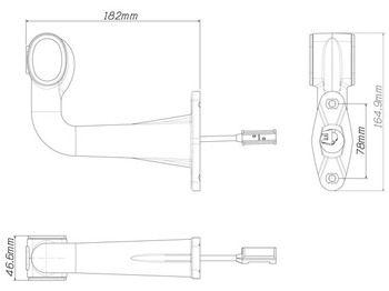 Новый Свет/ Освещение TRP Konturowa lampa obrysowa LED zamiennik Aspoeck Superpoint II 1528149: фото 2