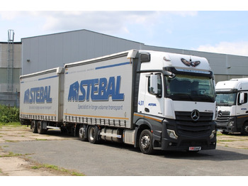 Тентованный грузовик MERCEDES-BENZ Actros 2542