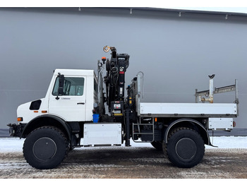 Грузовик бортовой/ Платформа, Автоманипулятор Mercedes-BenzUnimog U5000 + Nosturi Hiab 099 E-4: фото 2 Грузовик бортовой/ Платформа, Автоманипулятор Mercedes-BenzUnimog U5000 + Nosturi Hiab 099 E-4: фото 2