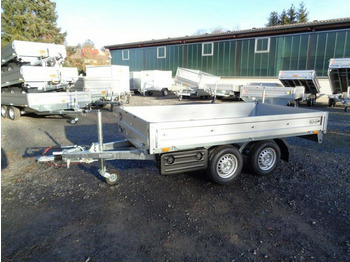 Прицеп бортовой/ Платформа Böckmann PKW-Anhänger, 2,0 to. Hochlader,Staubox, Containernetz: фото 4