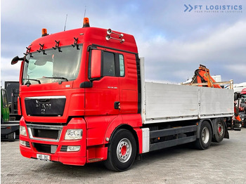Автоманипулятор MAN TGX 26.480 Ciężarówka burtowa MAN TGX 26.480 6X2 / PALFINGER PK9002-EH B Crane / 80% Michelin: фото 4