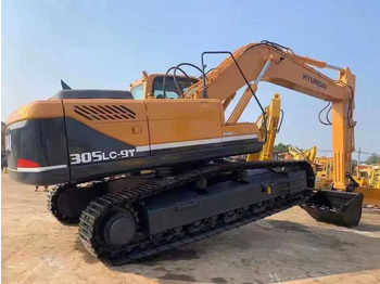 Гусеничный экскаватор Hyundai Digger 305LC-9T Second Hand Korea Made High Performance Machine Hyundai Excavator for Sale: фото 3