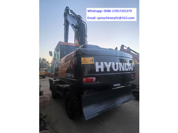 Колёсный экскаватор HYUNDAI R210