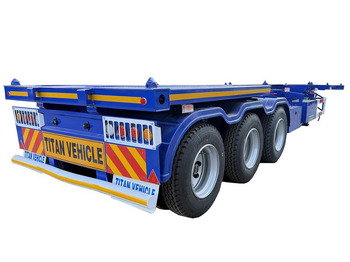 Новый Шасси полуприцеп для транспортировки контейнеров TITAN Sales Promotion 40 feet Container Trailer for Sale In Mexico: фото 4 Новый Шасси полуприцеп для транспортировки контейнеров TITAN Sales Promotion 40 feet Container Trailer for Sale In Mexico: фото 4