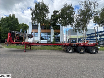 Полуприцеп лесовоз Billaud Chassis Wood transport, Jonsered, Extendable.: фото 2