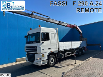 DAF XF 410 6x2, Fassi, Retarder, Remote в лизинг DAF XF 410 6x2, Fassi, Retarder, Remote: фото 1