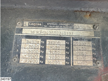 Полуприцеп с подвижным полом Legras Walking floor 83m3: фото 4