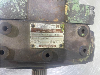 Гидравлика для Строительной техники Hydromatik A4V56DA1.0L001A10-233.19.02.17-Drive pump/Rijpomp: фото 5
