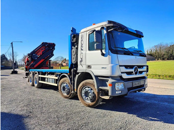 Грузовик бортовой/ Платформа, Автоманипулятор Mercedes-Benz Actros 4151 V8 8x4 Palfinger PK78002 + Flyjib PJ170: фото 2