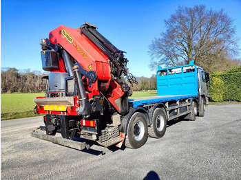 Грузовик бортовой/ Платформа, Автоманипулятор Mercedes-Benz Actros 4151 V8 8x4 Palfinger PK78002 + Flyjib PJ170: фото 3