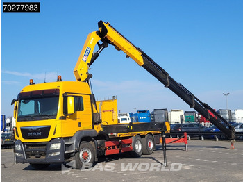 Грузовик бортовой/ Платформа, Автоманипулятор MAN TGS 26.480 6X4 HMF 5020-K6 Crane Kran Hydrodrive Lift+Lenkachse Euro 6: фото 3