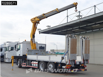 Грузовик бортовой/ Платформа, Автоманипулятор Mercedes-Benz Antos 2542 6X2 Fassi F330A023 Crane Kran Hydraulic ramps Retarder Lift+steering Euro 6: фото 2