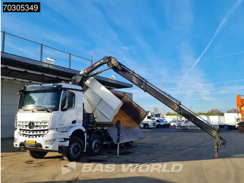 Самосвал, Автоманипулятор Mercedes-Benz Arocs 3240 8X4 HIAB X-HIDUO 188 E-2 Kran Crane 3-side tipper Big-Axle Euro 6: фото 2 Самосвал, Автоманипулятор Mercedes-Benz Arocs 3240 8X4 HIAB X-HIDUO 188 E-2 Kran Crane 3-side tipper Big-Axle Euro 6: фото 2