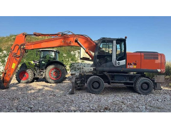 Колёсный экскаватор HITACHI ZX210W