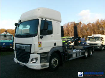 DAF CF 460 6x2 Euro 6 Hyva container hook 20 t в лизинг DAF CF 460 6x2 Euro 6 Hyva container hook 20 t: фото 1