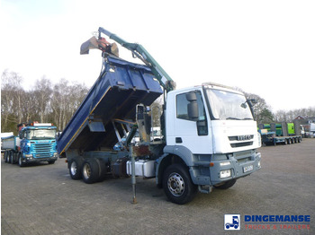 Автоманипулятор Iveco AD260T33 6X4 RHD tipper + HMF crane: фото 2
